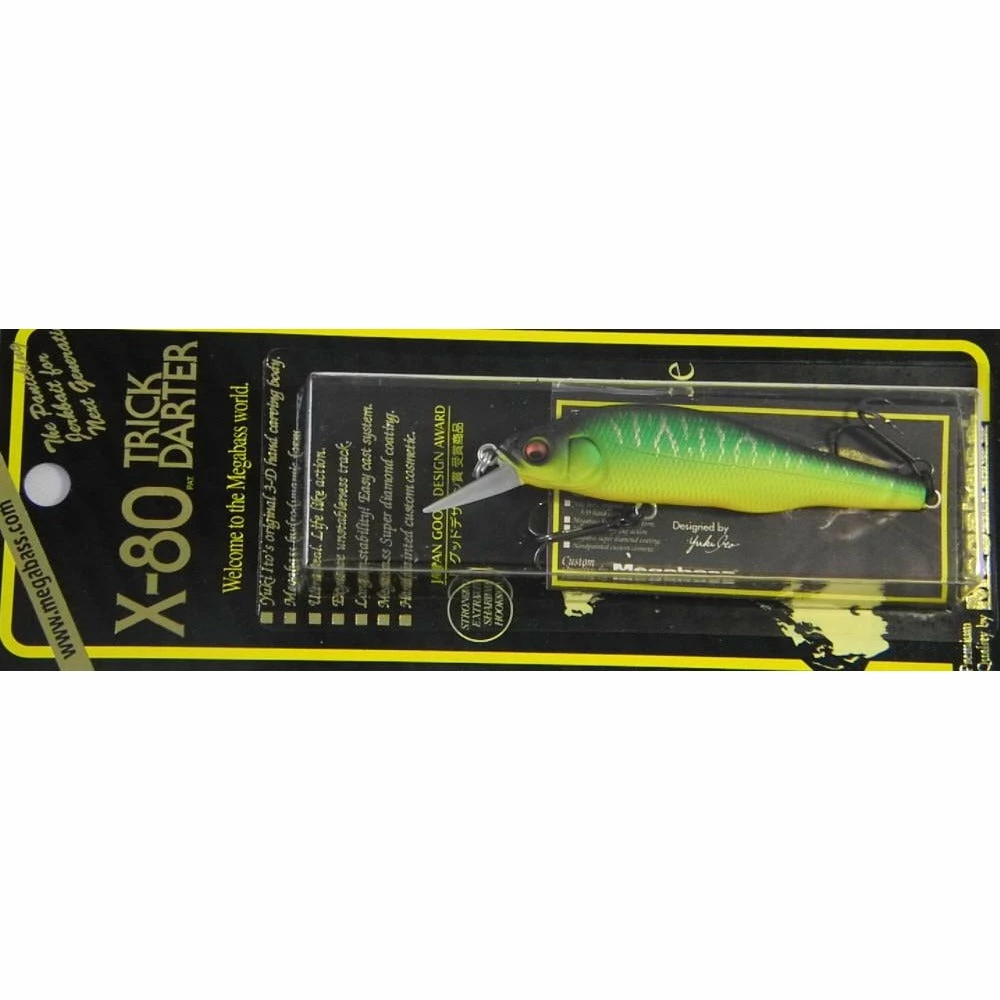 Baits Megabass Trick Darter X-80 Jerkbait 16 Baits Megabass Trick Darter X-80 Jerkbait