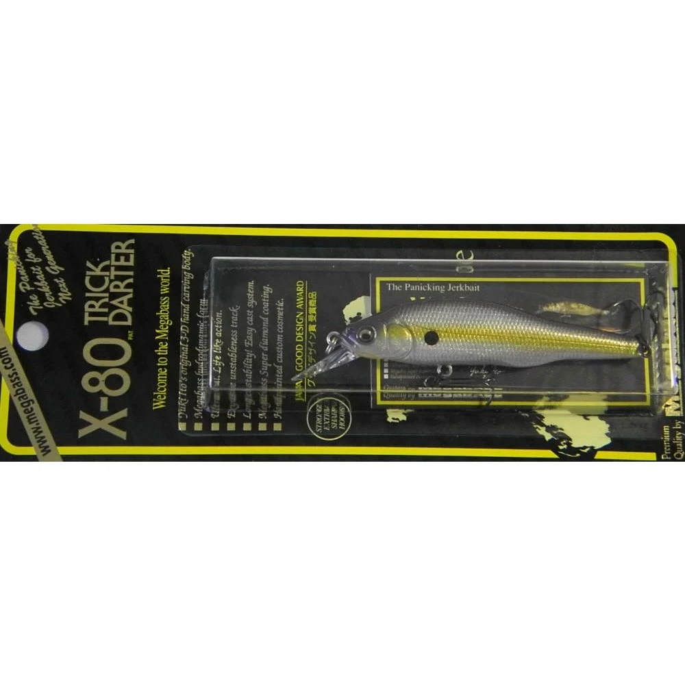 Baits Megabass Trick Darter X-80 Jerkbait 20 Baits Megabass Trick Darter X-80 Jerkbait