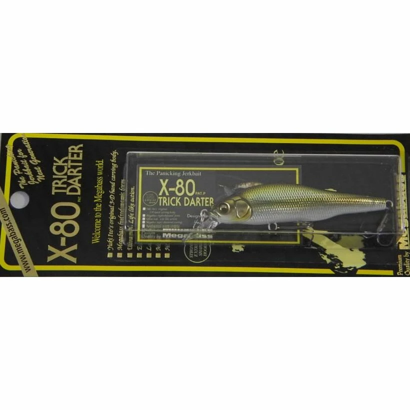 Baits Megabass Trick Darter X-80 Jerkbait 27 Baits Megabass Trick Darter X-80 Jerkbait