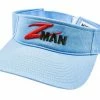 Apparel Z Man Garment Washed Logo Visor