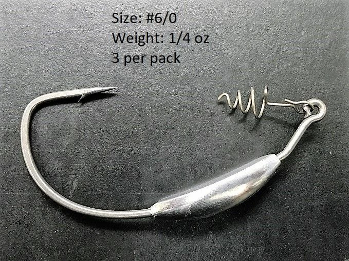 Tackle Hayabusa Wrm958Wt Extra Wide Gap Weighted Hook With Screw Lock 12 Tackle Hayabusa Wrm958Wt Extra Wide Gap Weighted Hook With Screw Lock