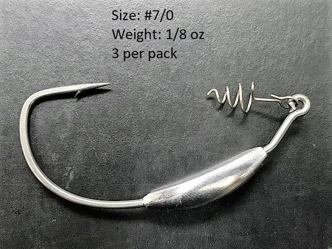 Tackle Hayabusa Wrm958Wt Extra Wide Gap Weighted Hook With Screw Lock 17 Tackle Hayabusa Wrm958Wt Extra Wide Gap Weighted Hook With Screw Lock