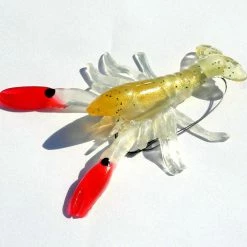 Apex Pre-Rigged Weedless Shimmer Craw 3 1/4 Inch Soft Plastic Craw 1 Pack Baits 8 Apex Pre-Rigged Weedless Shimmer Craw 3 1/4 Inch Soft Plastic Craw 1 Pack Baits