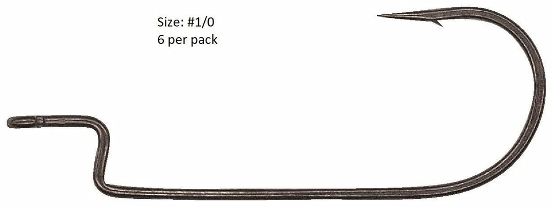 Tackle Hayabusa Wrm114 Round Bend Offset Hook 3 Tackle Hayabusa Wrm114 Round Bend Offset Hook