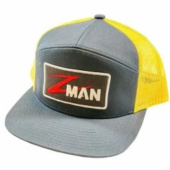 Apparel Z Man 7 Panel Flat Bill Patch Logo Hat