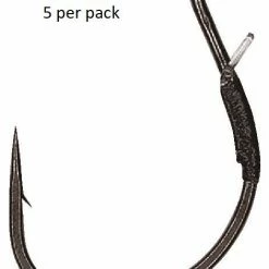 Hayabusa Wrm202 Weedless Wacky Sp Hook With Monofilament Bait Keeper Tackle