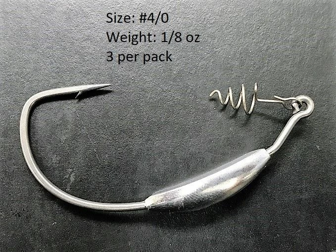Tackle Hayabusa Wrm958Wt Extra Wide Gap Weighted Hook With Screw Lock 6 Tackle Hayabusa Wrm958Wt Extra Wide Gap Weighted Hook With Screw Lock