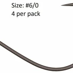 Tackle Hayabusa Bulky Stage 2X-Extra Wide Gap Offset Hook