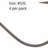 Hayabusa Bulky Stage Muscle Gap 3X-Extra Wide Gap Offset Hook Tackle