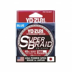 Yo-Zuri Superbraid Blue 300 Yards Superbraid Fishing Line 14 Yo-Zuri Superbraid Blue 300 Yards Superbraid Fishing Line