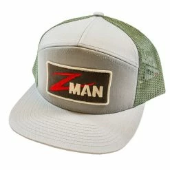 Apparel Z Man 7 Panel Flat Bill Patch Logo Hat