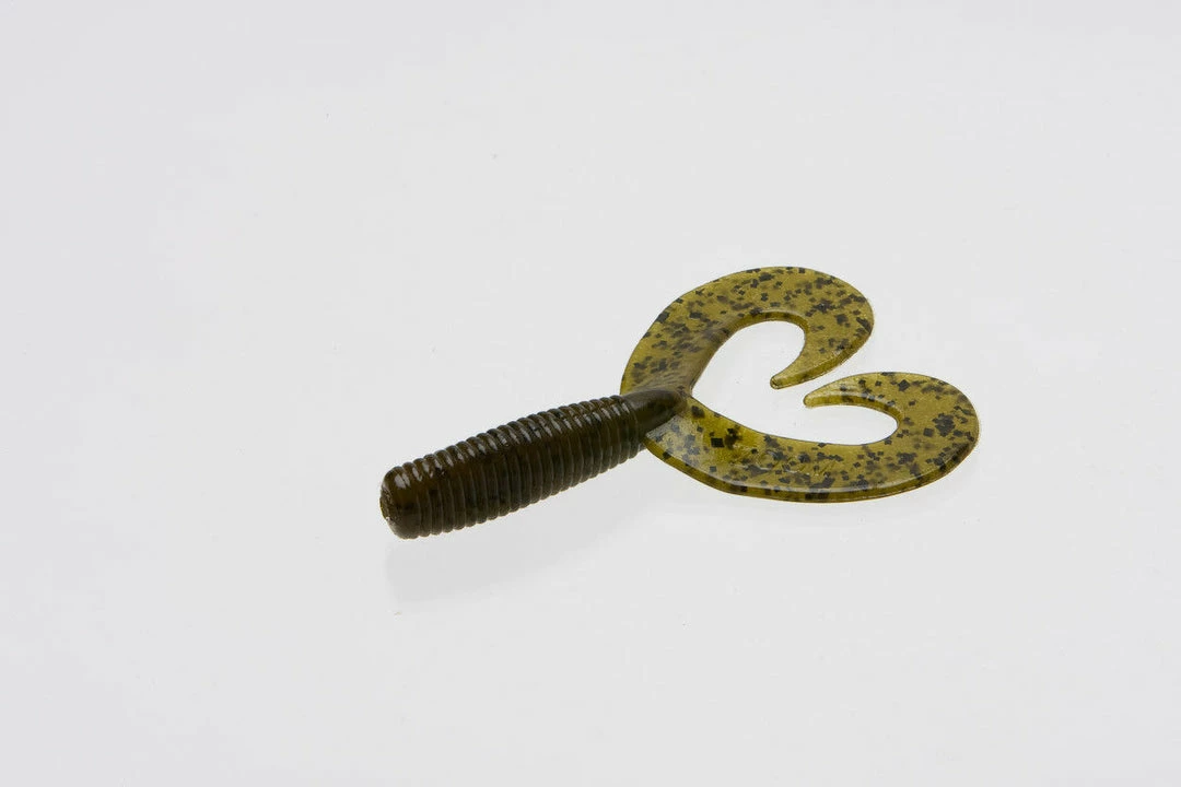 Baits Zoom Fat Albert Twin Tail Grub, 3.5 Inch 10 Pack 4 Baits Zoom Fat Albert Twin Tail Grub, 3.5 Inch 10 Pack