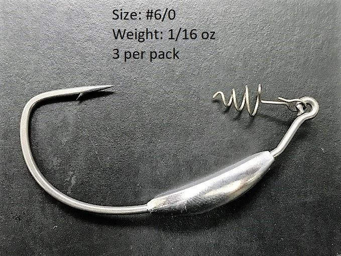 Tackle Hayabusa Wrm958Wt Extra Wide Gap Weighted Hook With Screw Lock 11 Tackle Hayabusa Wrm958Wt Extra Wide Gap Weighted Hook With Screw Lock