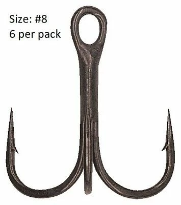 Hayabusa Tbl930 Premium Non-Reflective Black Treble Hook 7 Hayabusa Tbl930 Premium Non-Reflective Black Treble Hook