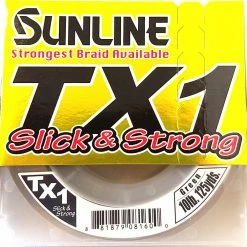 Sunline Tx1 Braided Line Green 125 Yards