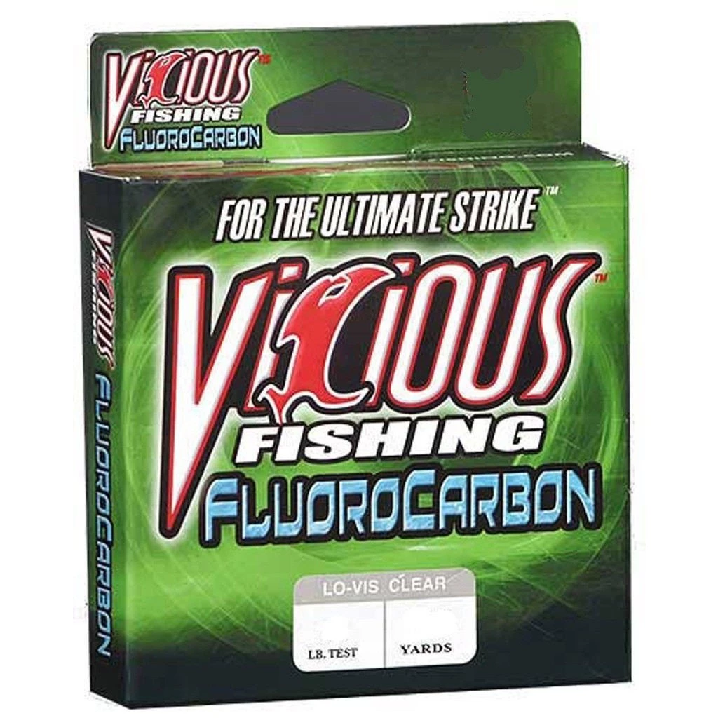 Vicious Fishing Vicious Fluorocarbon Fishing Line 200-250 Yards 3 Vicious Fishing Vicious Fluorocarbon Fishing Line 200-250 Yards